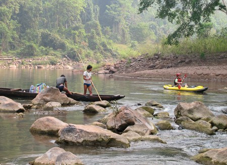 Kayaking the Nam Ou River