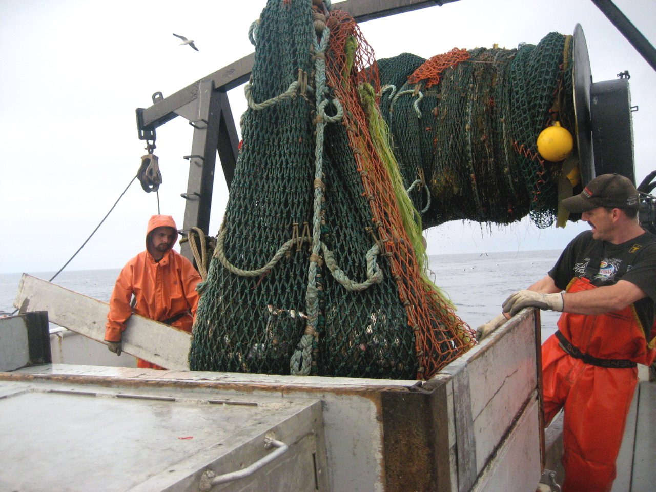 fishing net boat