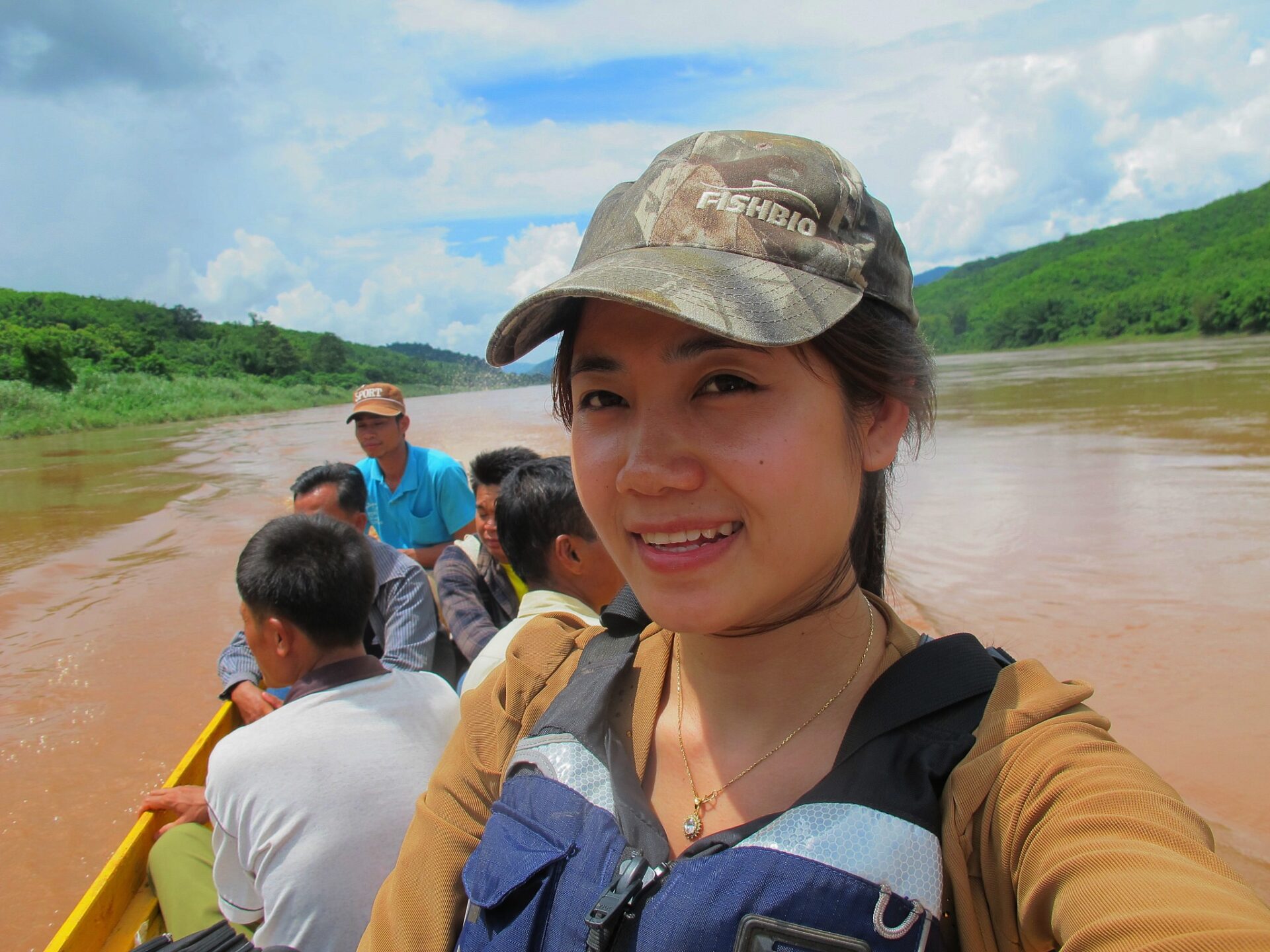 Kethip Selfie in Laos