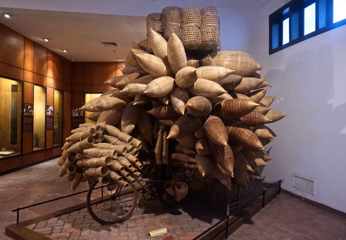 Bicycle full of Fish Traps