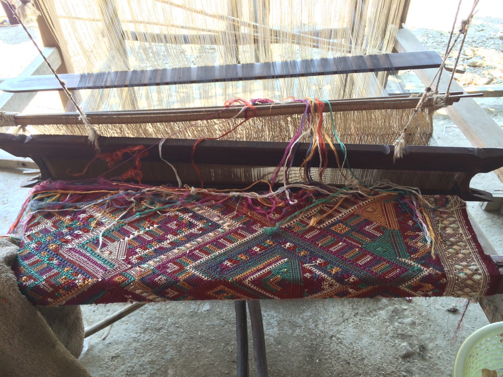 Lao weaving pattern