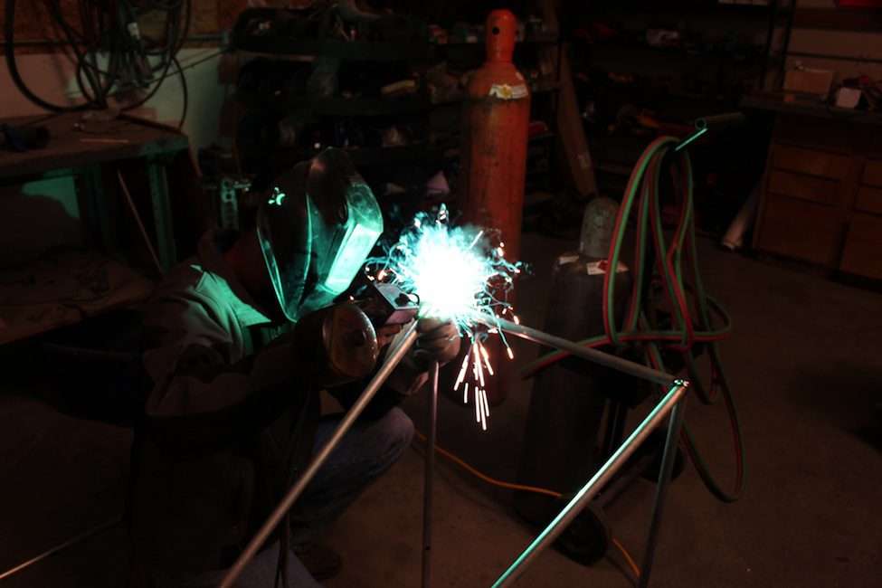 Welding in the FABLAB