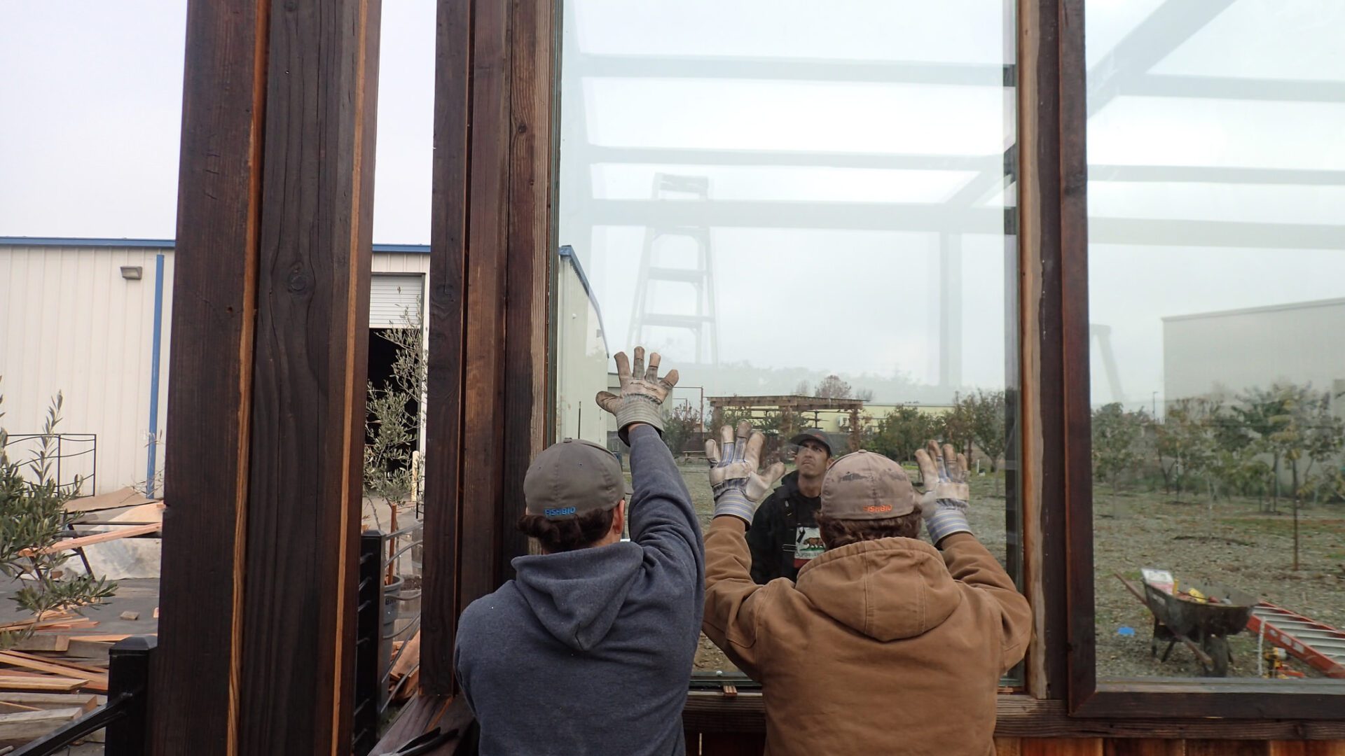 Installing Greenhouse windows