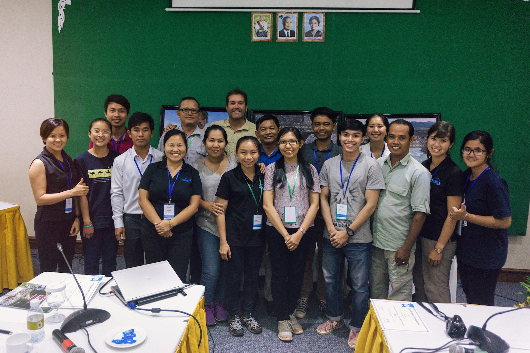 Mekong Conservation Workshop group photo