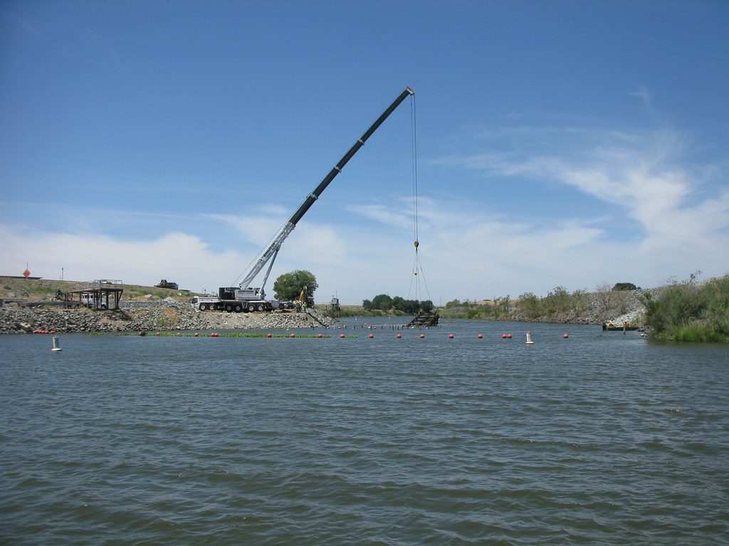 Old River Barrier