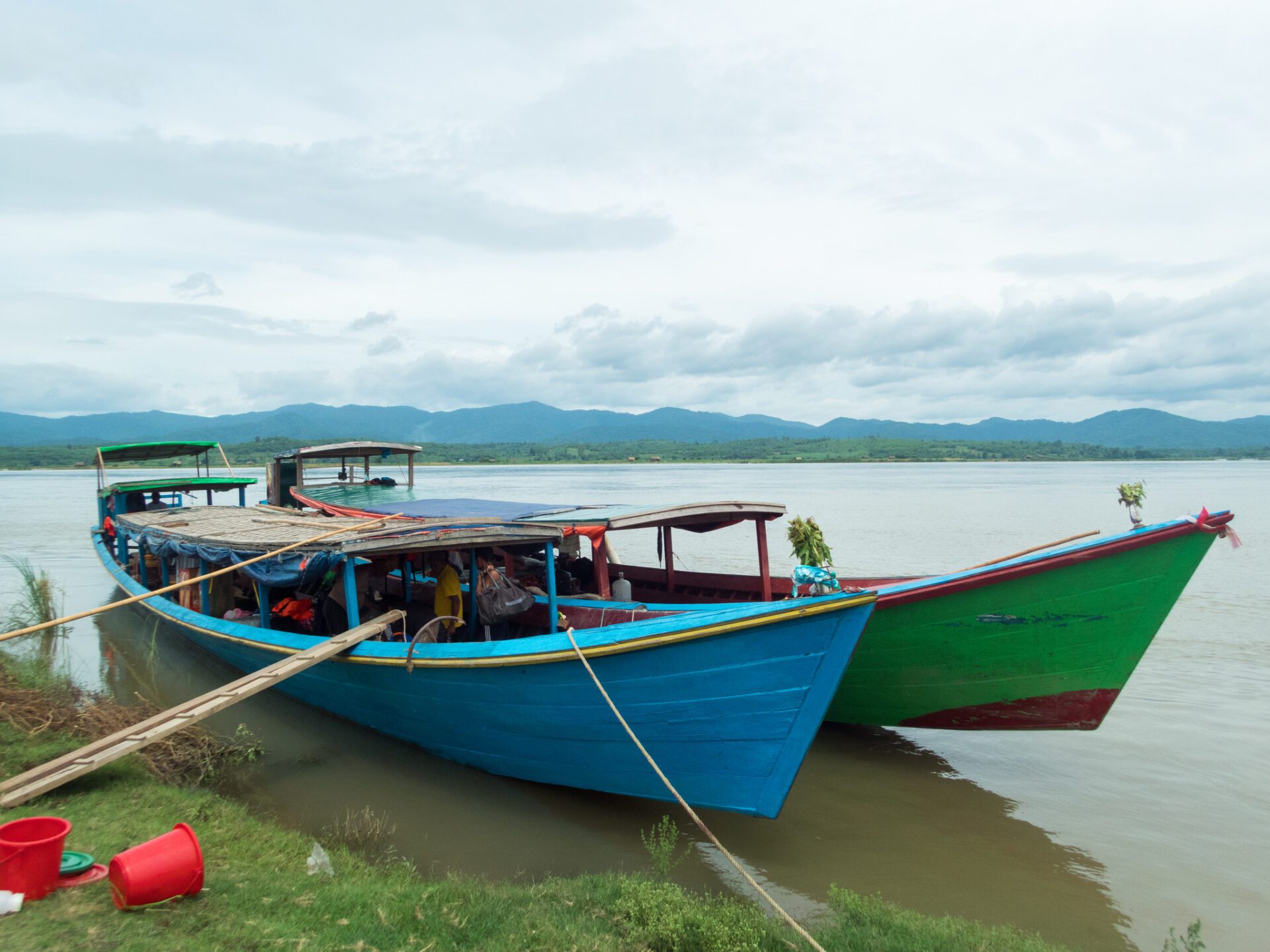 Myanmar boat Ayeyarwady River